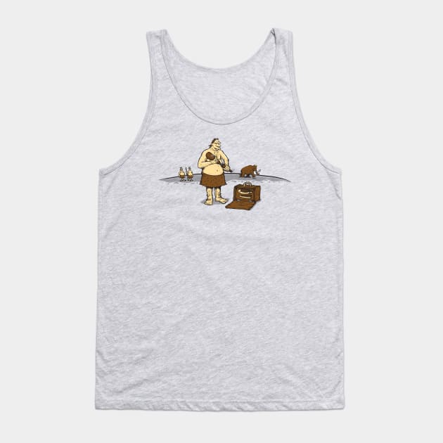 Hitman of the Stone Age Tank Top by urbanprey